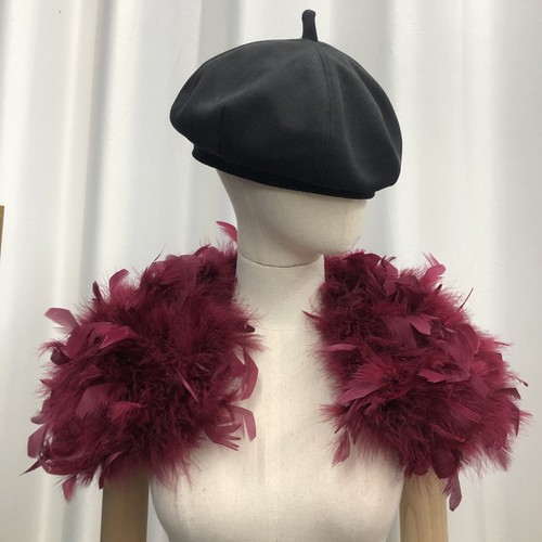 Women ostrich feather fur - ostrich,
