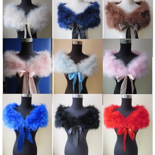 Real ostrich feather - real, fur