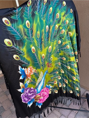 Vintage silky kimono - vintage,